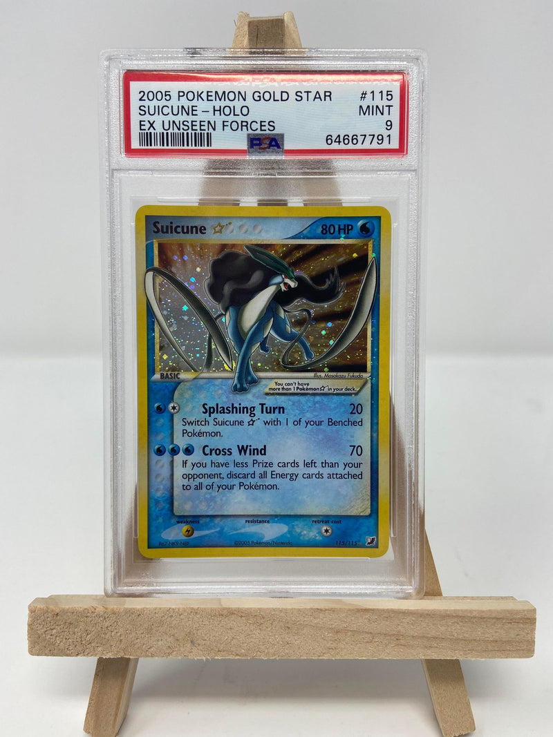Suicune Star Unseen Forces 115/115 PSA 9 64667791