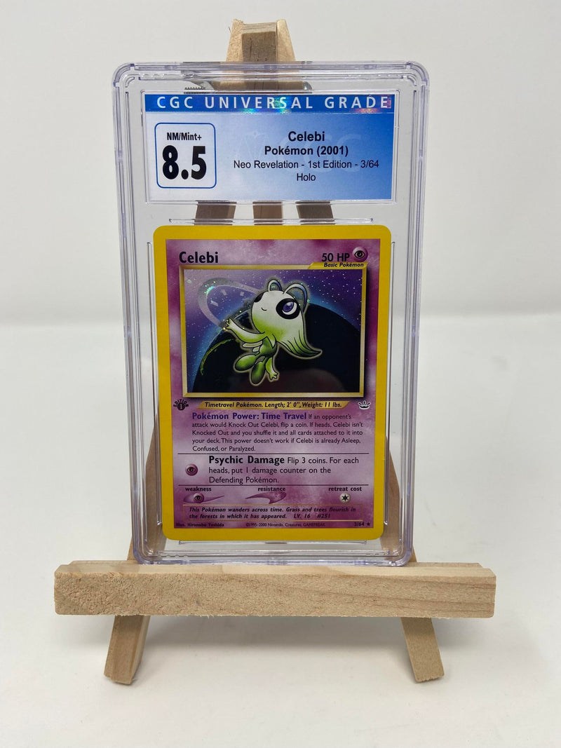 Celebi Neo Revelation 1st Edition 3/64 CGC 8.5 4184557058