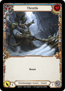 Throttle (Blue) [ARC025-C] 1st Edition Rainbow Foil