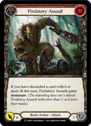 Predatory Assault (Red) [U-CRU013-RF] Unlimited Rainbow Foil