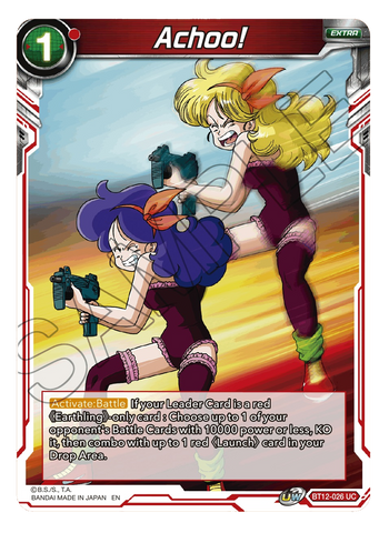 Achoo! [BT12-026]