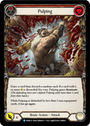 Pulping (Red) [MON223-RF] 1st Edition Rainbow Foil