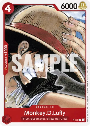 Monkey.D.Luffy (OP-PR) (P-022)