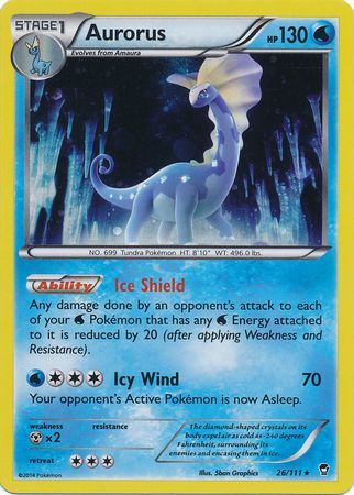 Aurorus (Cosmos Holo) (26/111) [Miscellaneous Cards & Products]