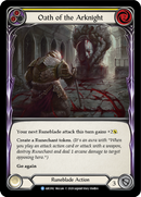 Oath of the Arknight (Yellow) [U-ARC092] Unlimited Rainbow Foil
