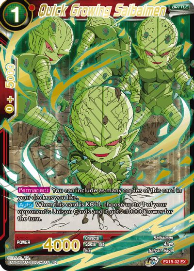 Quick Growing Saibaimen [EX19-02]