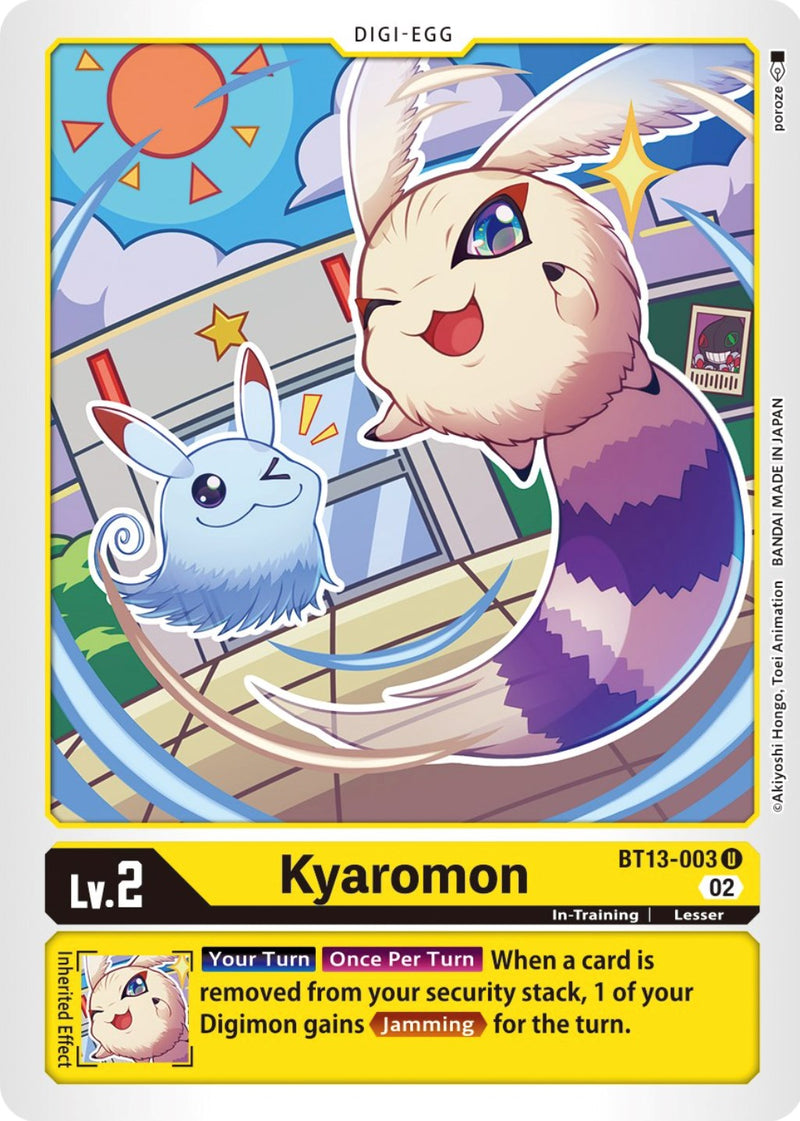 Kyaromon [BT13-003] [Versus Royal Knight Booster]