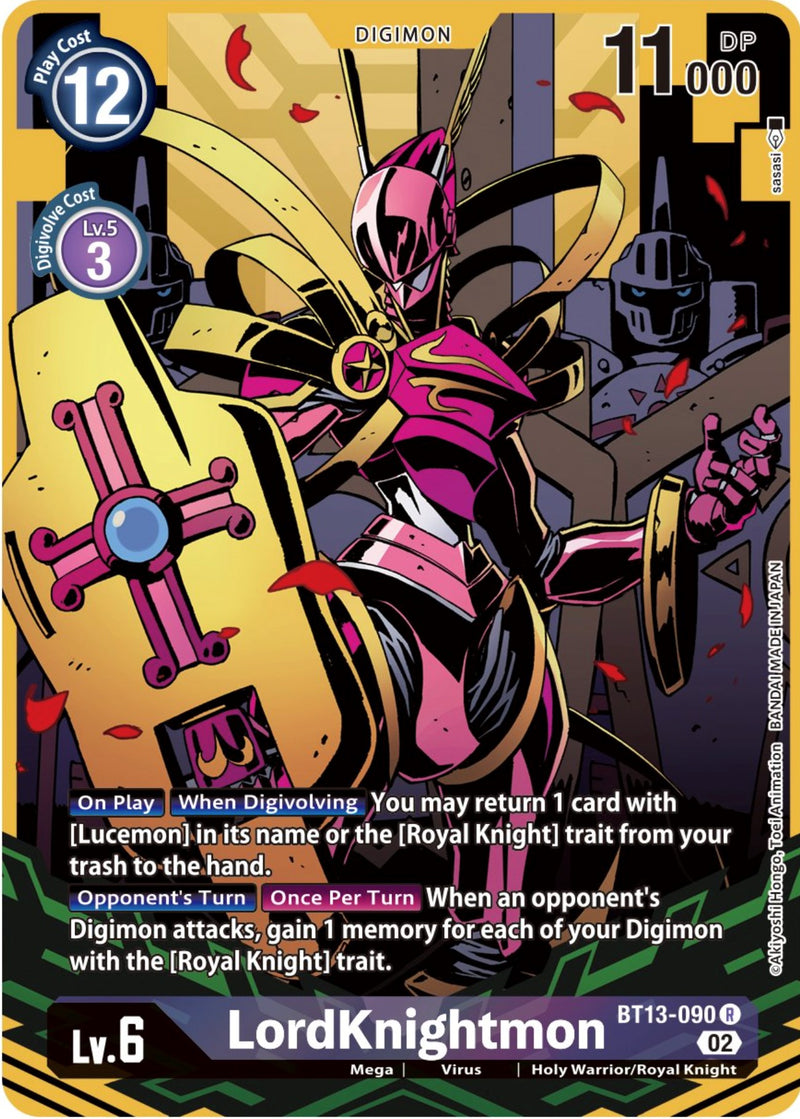 LordKnightmon [BT13-090] (Alternate Art) [Versus Royal Knight Booster]