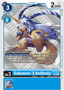 Gabumon [BT9-020] (X Antibody) (Starter Deck 15 & 16 Pre-Release) [X Record]