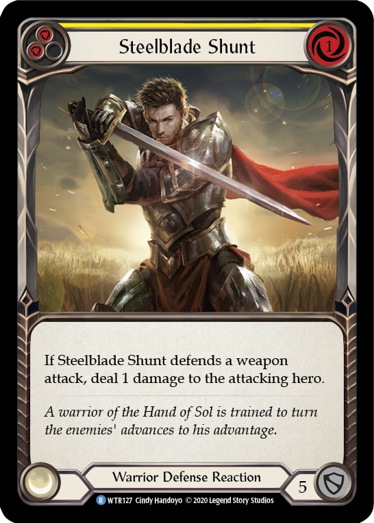 Steelblade Shunt (Yellow) [U-WTR127] Unlimited Normal