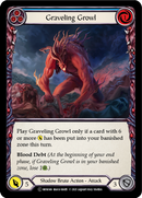 Graveling Growl (Blue) [U-MON146-RF] Unlimited Rainbow Foil