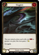 Sloggism (Yellow) [WTR222-C] Alpha Print Rainbow Foil