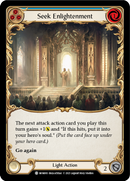 Seek Enlightenment (Blue) [MON083-RF] 1st Edition Rainbow Foil