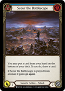 Scour the Battlescape (Blue) [U-WTR196] Unlimited Rainbow Foil