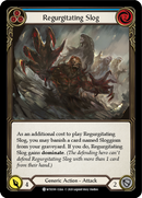 Regurgitating Slog (Blue) [U-WTR199] Unlimited Rainbow Foil