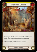 Memorial Ground (Yellow) [MON304-RF] 1st Edition Rainbow Foil