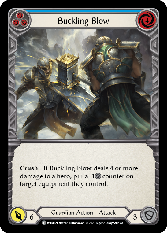 Buckling Blow (Blue) [U-WTR059] Unlimited Normal