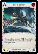 Shock Striker (Blue) [U-ELE197] Unlimited Rainbow Foil