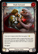 Push Forward (Blue) [U-CRU096-RF] Unlimited Rainbow Foil