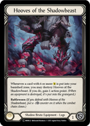 Hooves of the Shadowbeast [U-MON122-RF] Unlimited Rainbow Foil
