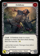 Debilitate (Red) [U-WTR066] Unlimited Rainbow Foil
