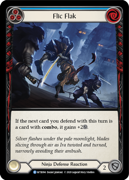 Flic Flak (Blue) [U-WTR094] Unlimited Rainbow Foil