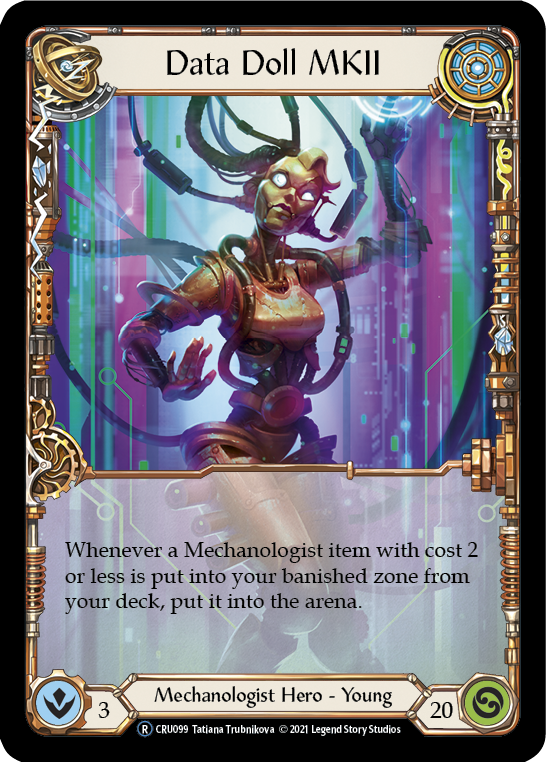 Data Doll MKII [U-CRU099-RF] Unlimited Rainbow Foil