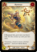 Illuminate (Blue) [U-MON074-RF] Unlimited Rainbow Foil