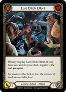 Last Ditch Effort [U-WTR161] Unlimited Rainbow Foil