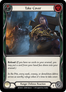 Take Cover (Red) [ARC048-R] 1st Edition Rainbow Foil