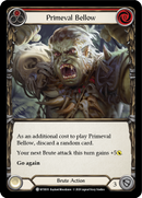 Primeval Bellow (Red) [U-WTR035] Unlimited Rainbow Foil