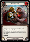 Push Forward (Red) [U-CRU094-RF] Unlimited Rainbow Foil