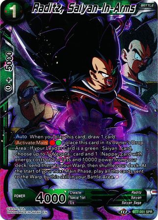 Raditz, Saiyan-In-Arms (SPR) [BT7-051]