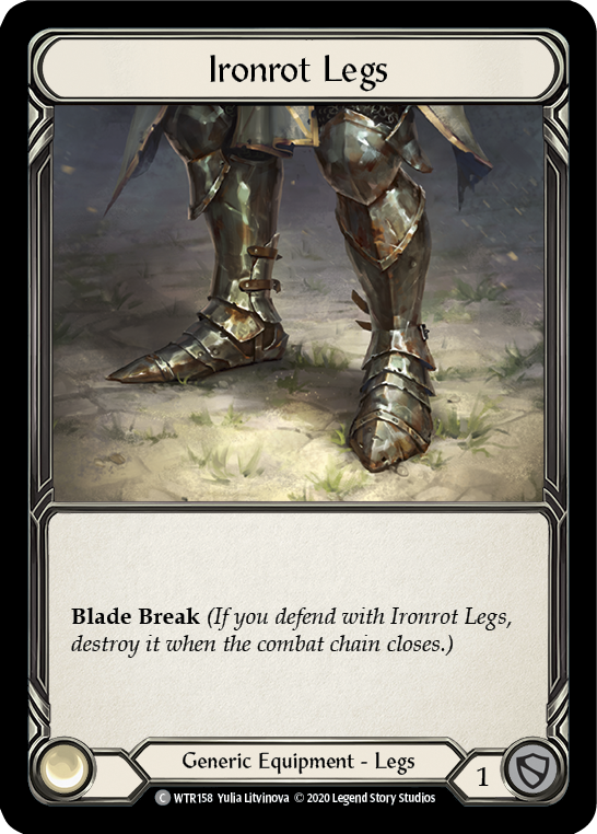 Ironrot Legs [U-WTR158] Unlimited Rainbow Foil