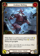 Zealous Belting (Blue) [U-MON295-RF] Unlimited Rainbow Foil