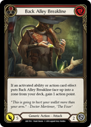 Back Alley Breakline (Red) [ARC176-C] 1st Edition Rainbow Foil