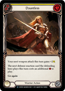 Dauntless (Yellow) [U-CRU086-RF] Unlimited Rainbow Foil