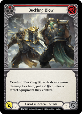Buckling Blow (Red) [U-WTR057] Unlimited Rainbow Foil