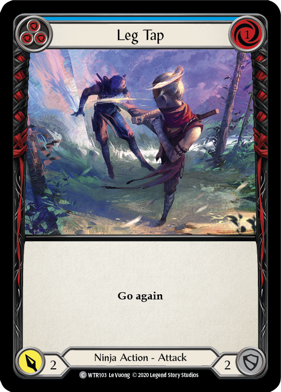 Leg Tap (Blue) [U-WTR103] Unlimited Normal