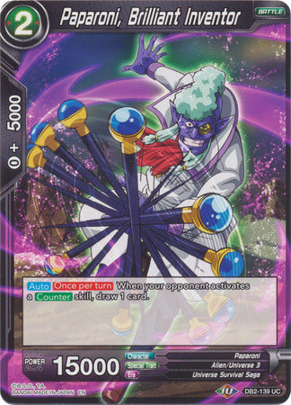 Paparoni, Brilliant Inventor [DB2-139]