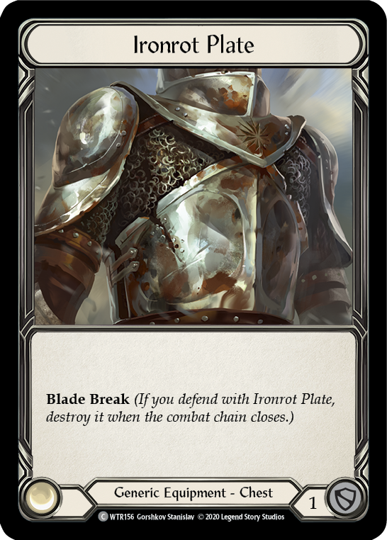 Ironrot Plate [U-WTR156] Unlimited Normal