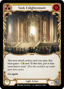 Seek Enlightenment (Yellow) [MON082-RF] 1st Edition Rainbow Foil