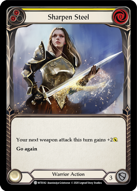 Sharpen Steel (Yellow) [U-WTR142] Unlimited Normal