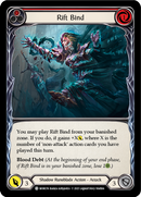 Rift Bind (Red) [MON174-RF] 1st Edition Rainbow Foil