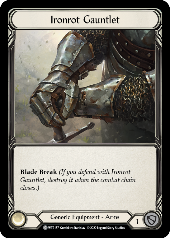 Ironrot Gauntlet [U-WTR157] Unlimited Normal