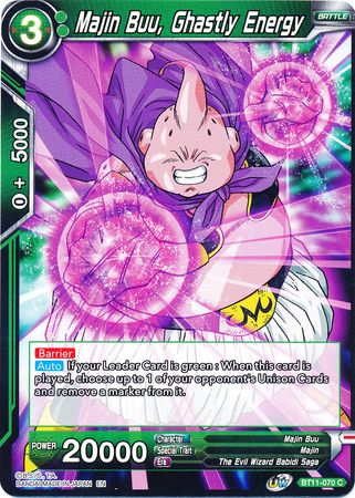 Majin Buu, Ghastly Energy [BT11-070]