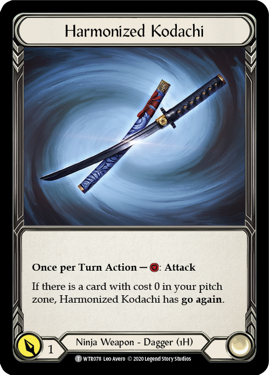 Bravo // Harmonized Kodachi [U-WTR039 // U-WTR078] Unlimited Normal