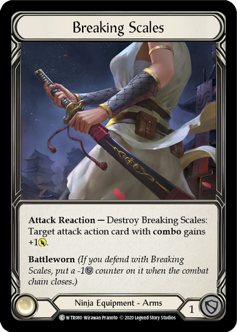 Breaking Scales [U-WTR080] Unlimited Rainbow Foil