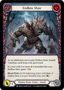 Endless Maw (Blue) [MON128-RF] 1st Edition Rainbow Foil