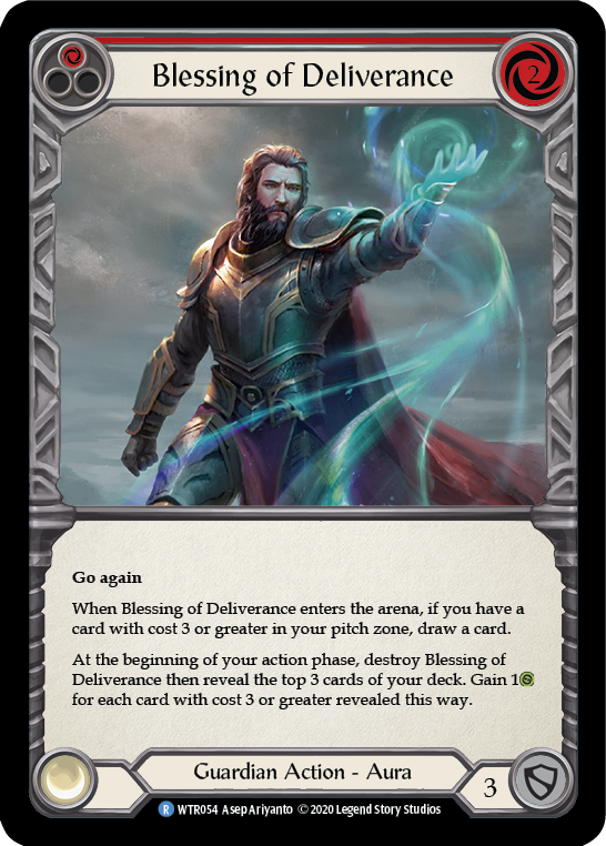 Blessing of Deliverance (Red) [U-WTR054] Unlimited Normal